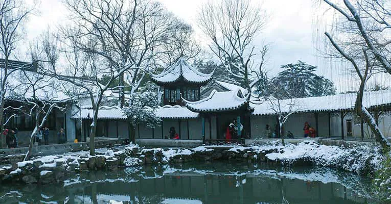 winter of humble administrator's garden