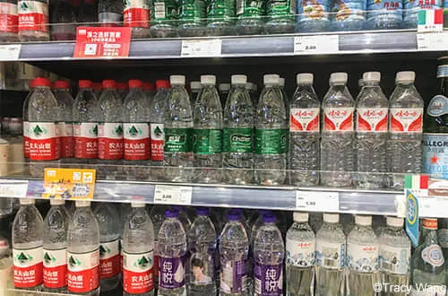 3 main brands of bottled water in China