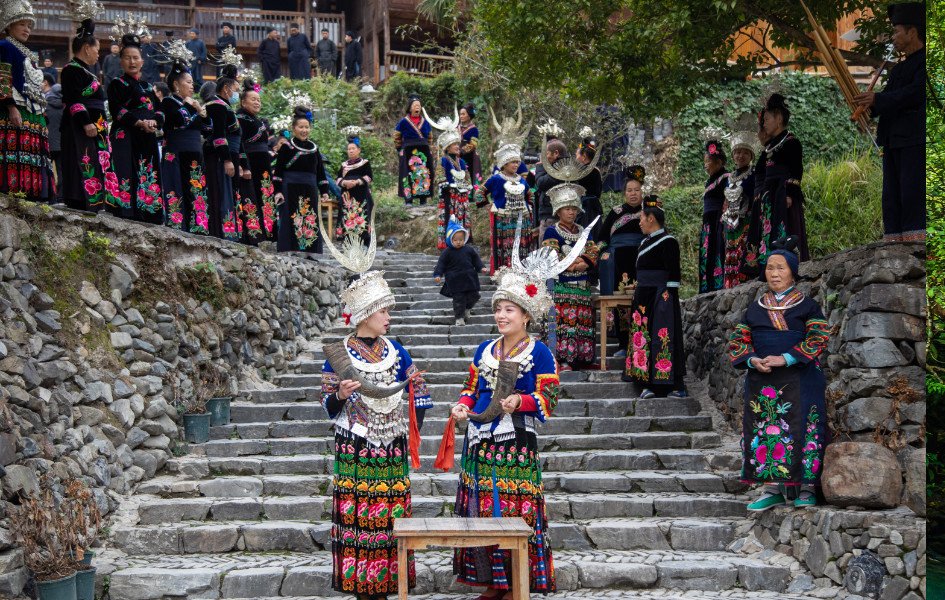 Xijiang Qianhu Miao Village