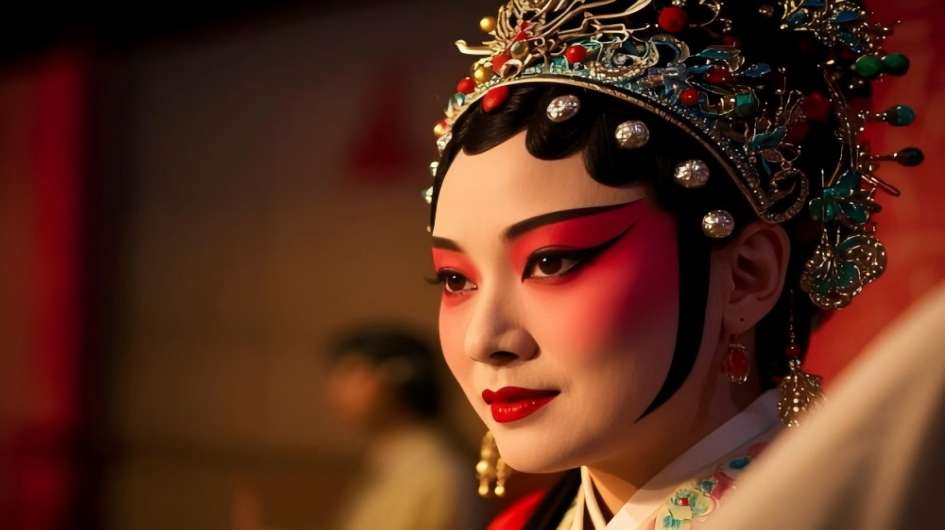 Yue Opera Makeup