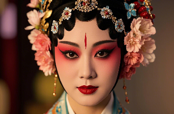 Kun Opera Facial Makeup